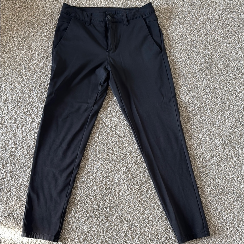 BYLT Basics Black Dress Pants Tapered Fit